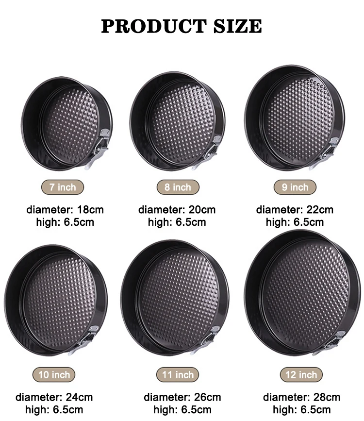 Nonstick Springform Cake Pan 6