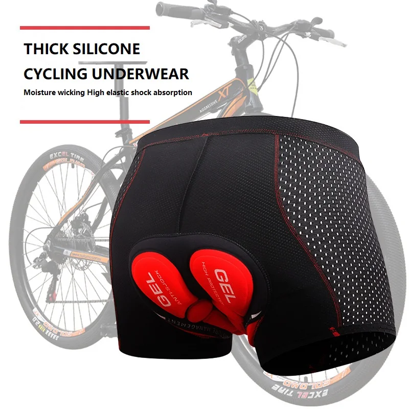 Men's Cycling Shorts Padded Men's Mountain Bike Shorts With Gel