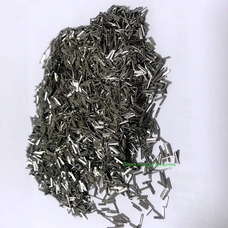 500g 304 Stainless Steel Polishing Pins 0.2mm-1.5mm Diameter Finishing Media Magnetic Pins 5mm Length Finishing Jewelry Tools