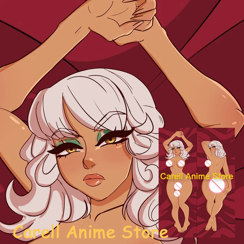 Двусторонняя наволочка для подушки в стиле аниме Dakimakura qiyan с принтом в натуральную величину