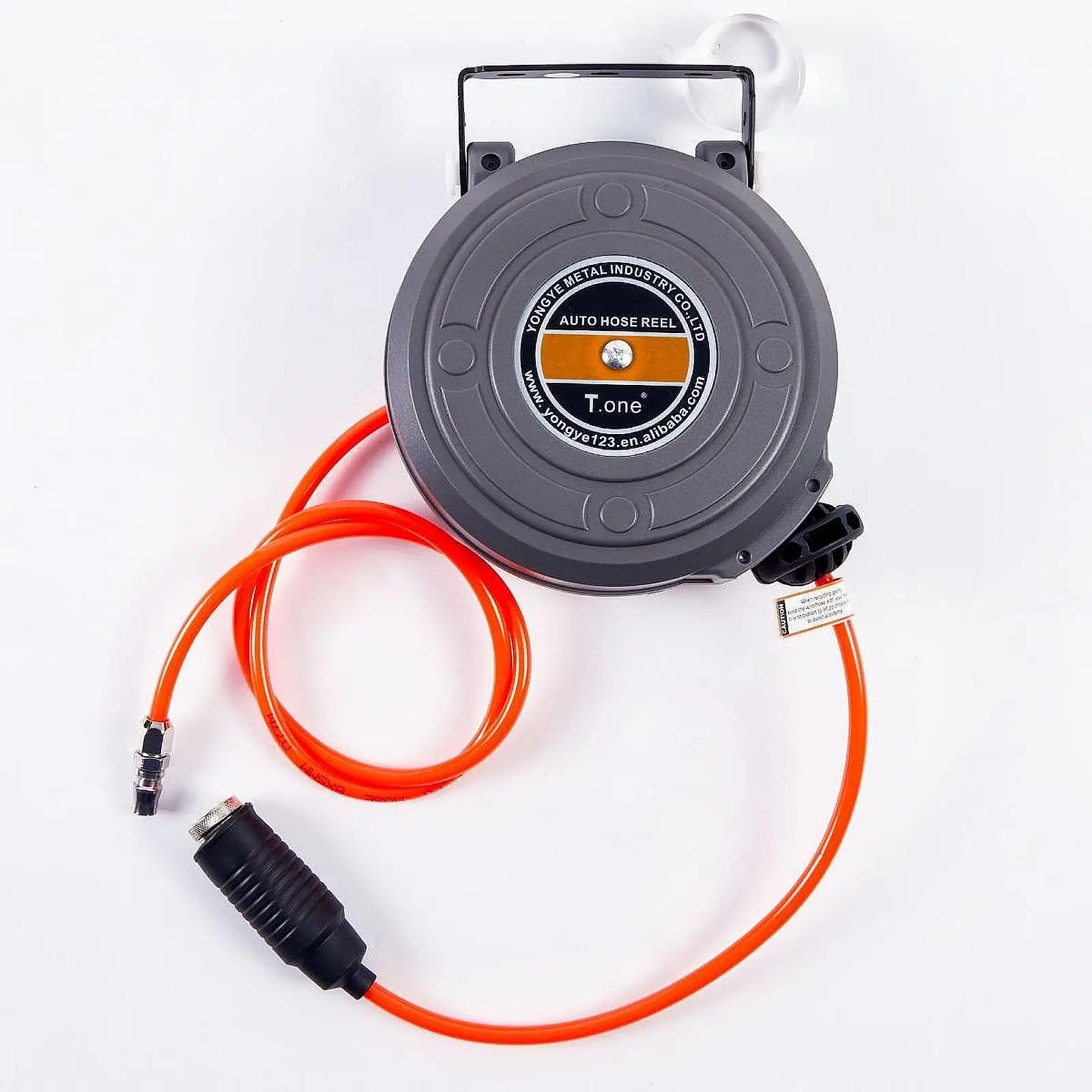 Retractable Air Hose Reel Air compressor Rotatable Automatic Drum Reel for Car Repair Shop Workshop Garden Cleaning Tool