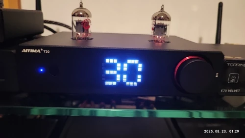 Préamplificateur à Tube Entièrement équilibré AIYIMA T20
