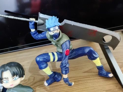 Anime Naruto Hatake Kakashi Figures NARUTO Accessories Action Figure Model Doll Cartoon Kids Children Toys Cool Birthday Gifts photo review