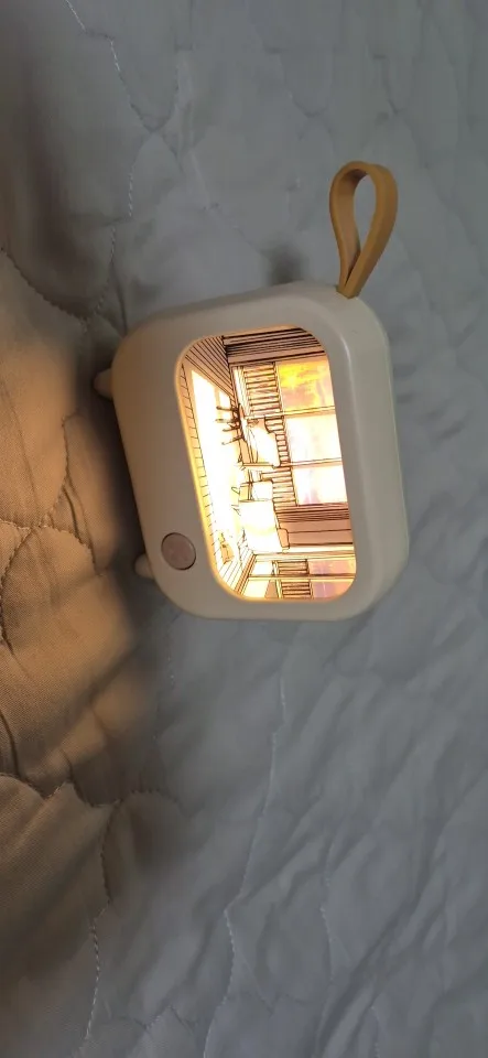 TV Painting Night Light, customer photo