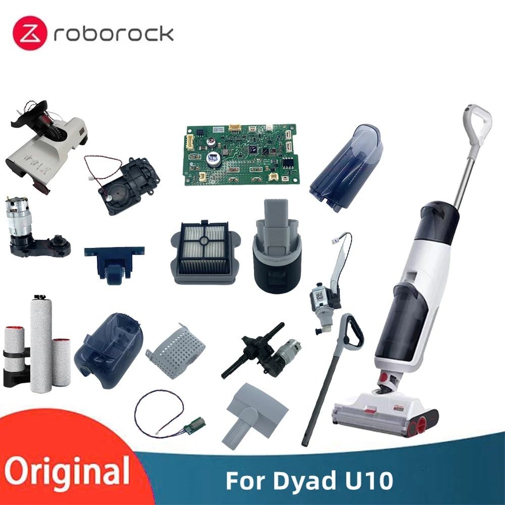 Kit De Rechange Pour Aspirateur Robot Roborock F25/F25 ALT - 2 Brosses Rouleaux + 4 Filtres HEPA