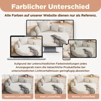 Уютный вельветовый диван-мешок. Модульная напольная кровать (173x176 см) для эстетической гостиной. Мягкая и удобная охлаждаемая мебель — изображение 5