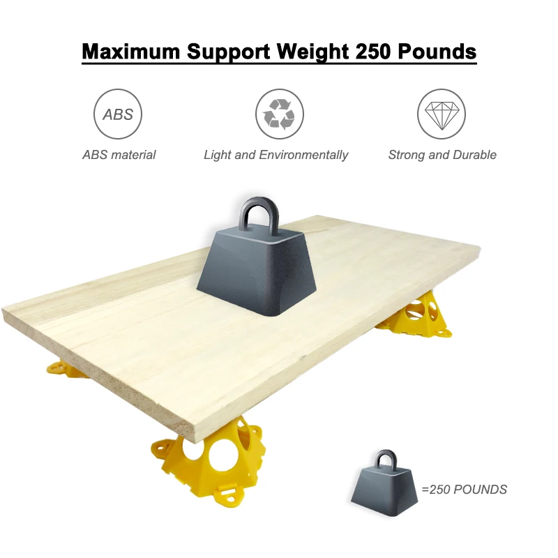 50Pcs Painting Stand Set for Elevating Canvas,Stable Hexahedron Construction-Stackable Easy To Store,Portable Tabletop Stands