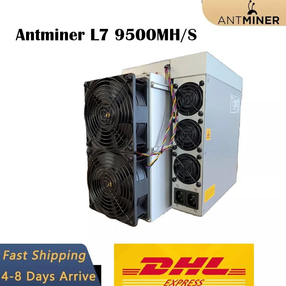

См. Новинка, BITMAIN Antminer L7 9500MH/S 3420 Вт, Майнер LTC/DOGE