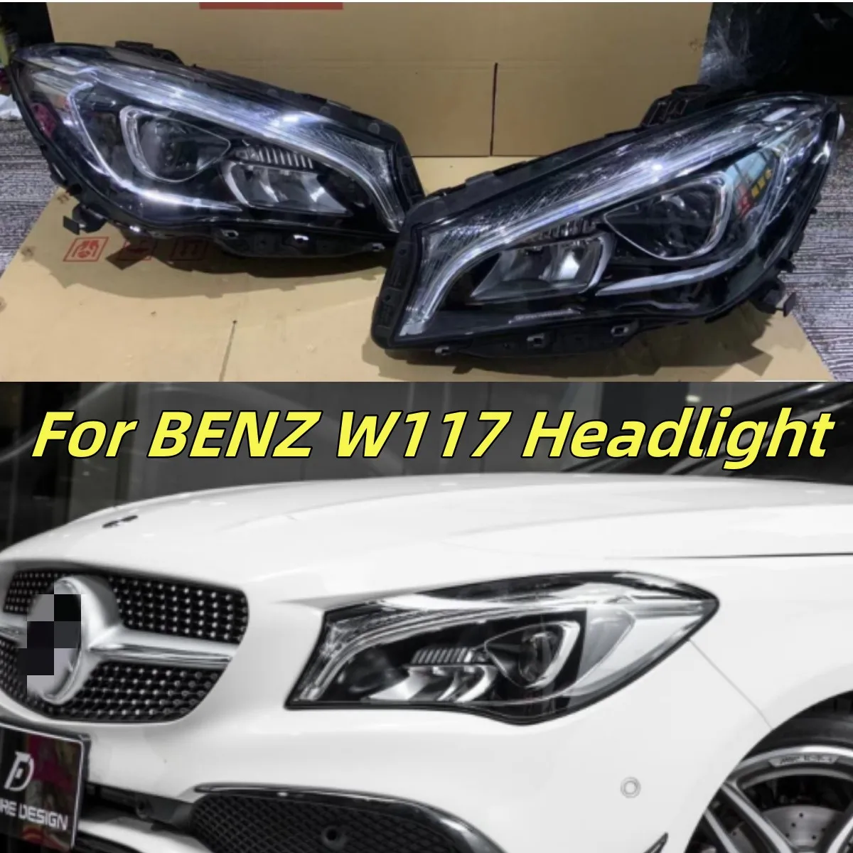 

Для Mercedes-Benz W117 фара в сборе 2019-2020