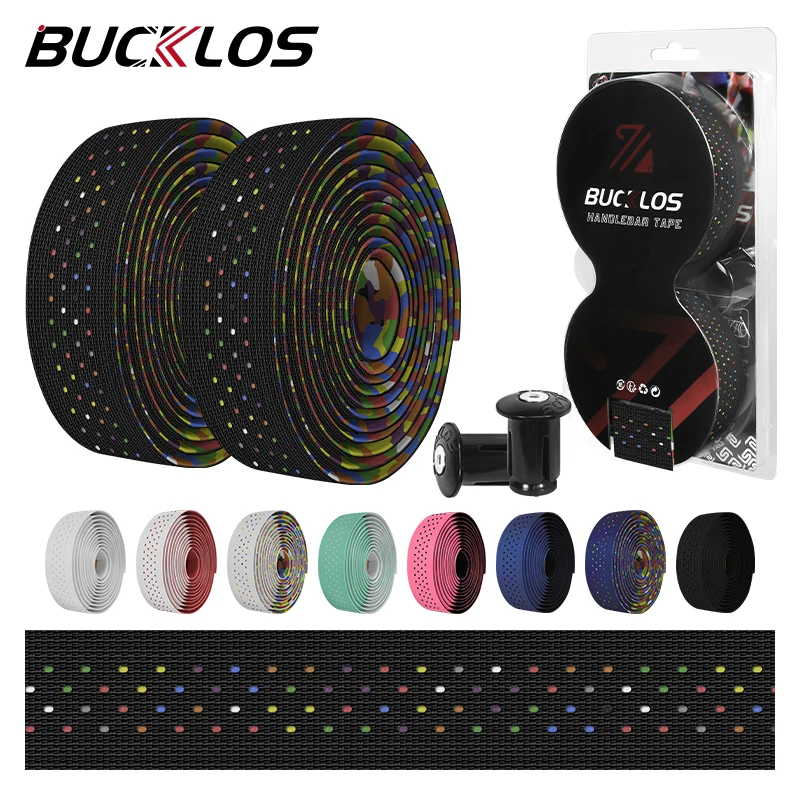 BUCKLOS Soft Silicone Anti-Slip Bicycle Handlebar Tape