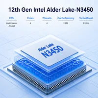 Ordinateur portable 14 pouces, 8 Go de RAM, 128 Go de SSD, PC portable 2,56 GHz Quad Core, ultra fin et léger, pour étudiants, avec WiFi, Bluetooth, écran HD, compatible Windows 10, pour le bureau, les études, argenté 2