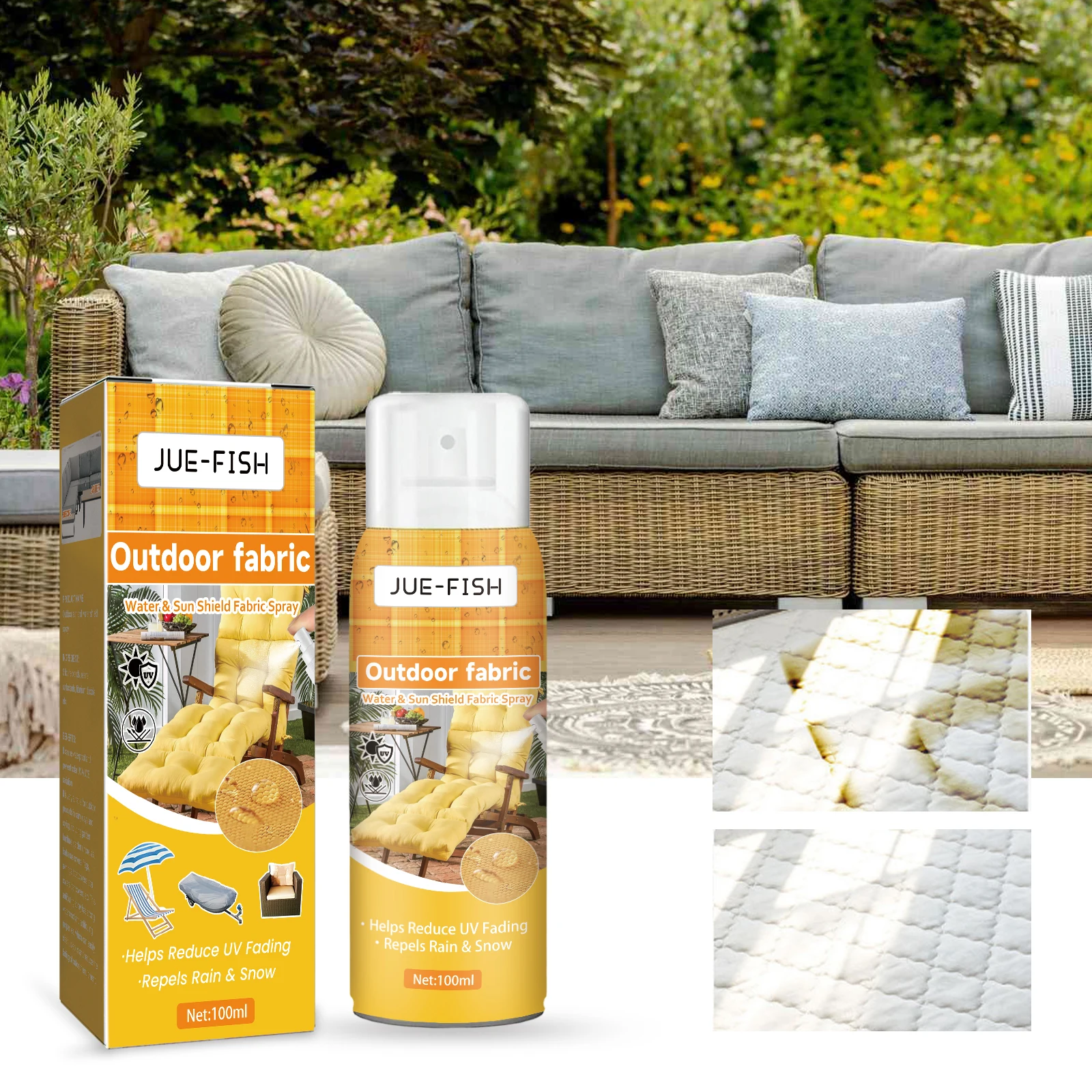 Waterproof Sunscreen Fabric Spray for Outdoor Protection