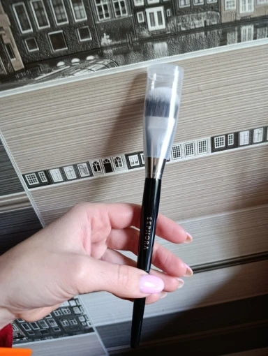 Professional Foundation Brush 47 Broom Head Liquid Foundation Shadow Repairing Brushes photo review