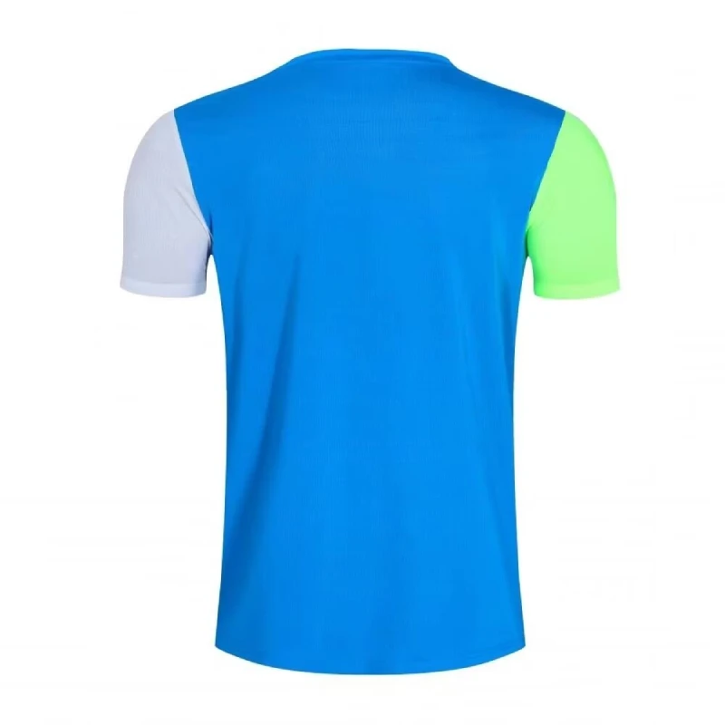 Ice Mesh Silk Tennis Shirt Short Sleeve V Neck Badminton Tshirt Training Pingpong Jersey For Men Women Quick Dry Sportwears