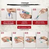 32 Pieces Professional Vacuum Cupping Set Massager Cans Vacuum Cupping Body Pumps With Tube Anti-Cellulite Suction Cups For Body 6