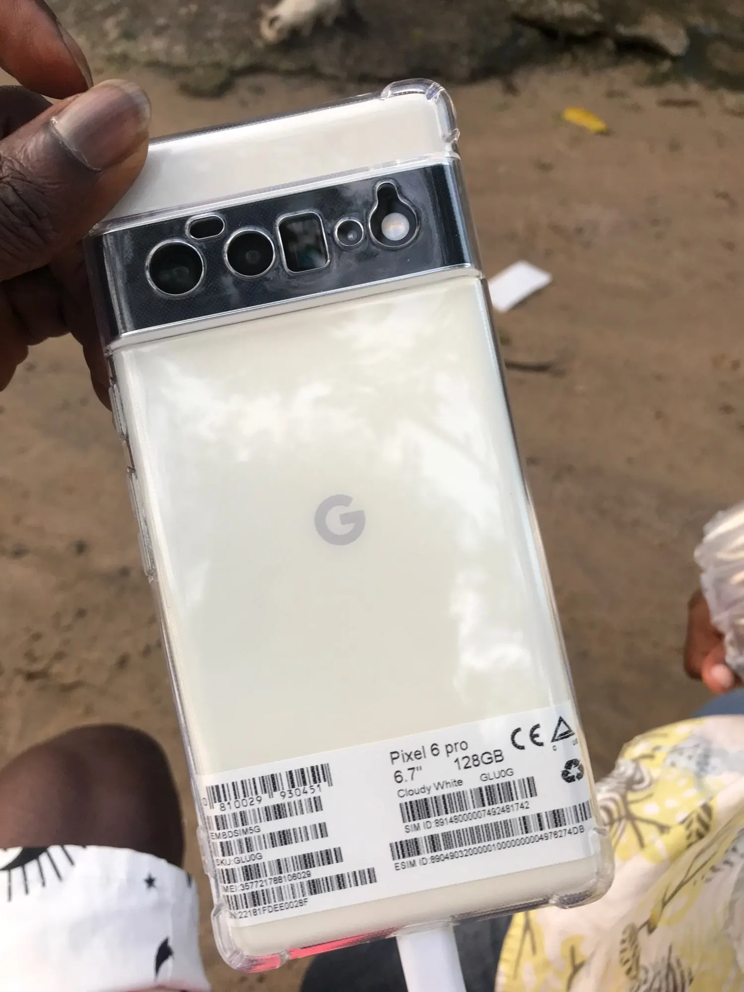 Google Pixel 6 Pro 5G Original Unlocked Mobile Phone AMOLED 6.71