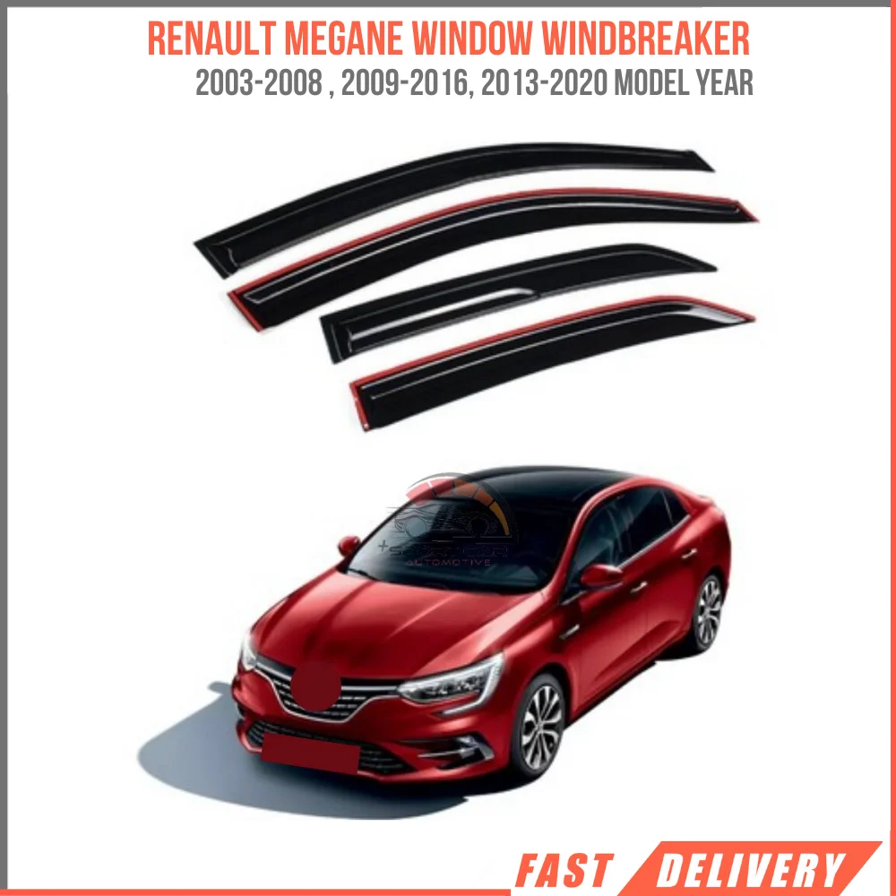 RENAULT MEGANE 2003 2008 , 2009 2016, 2013 2020 glass windbreaker Sport