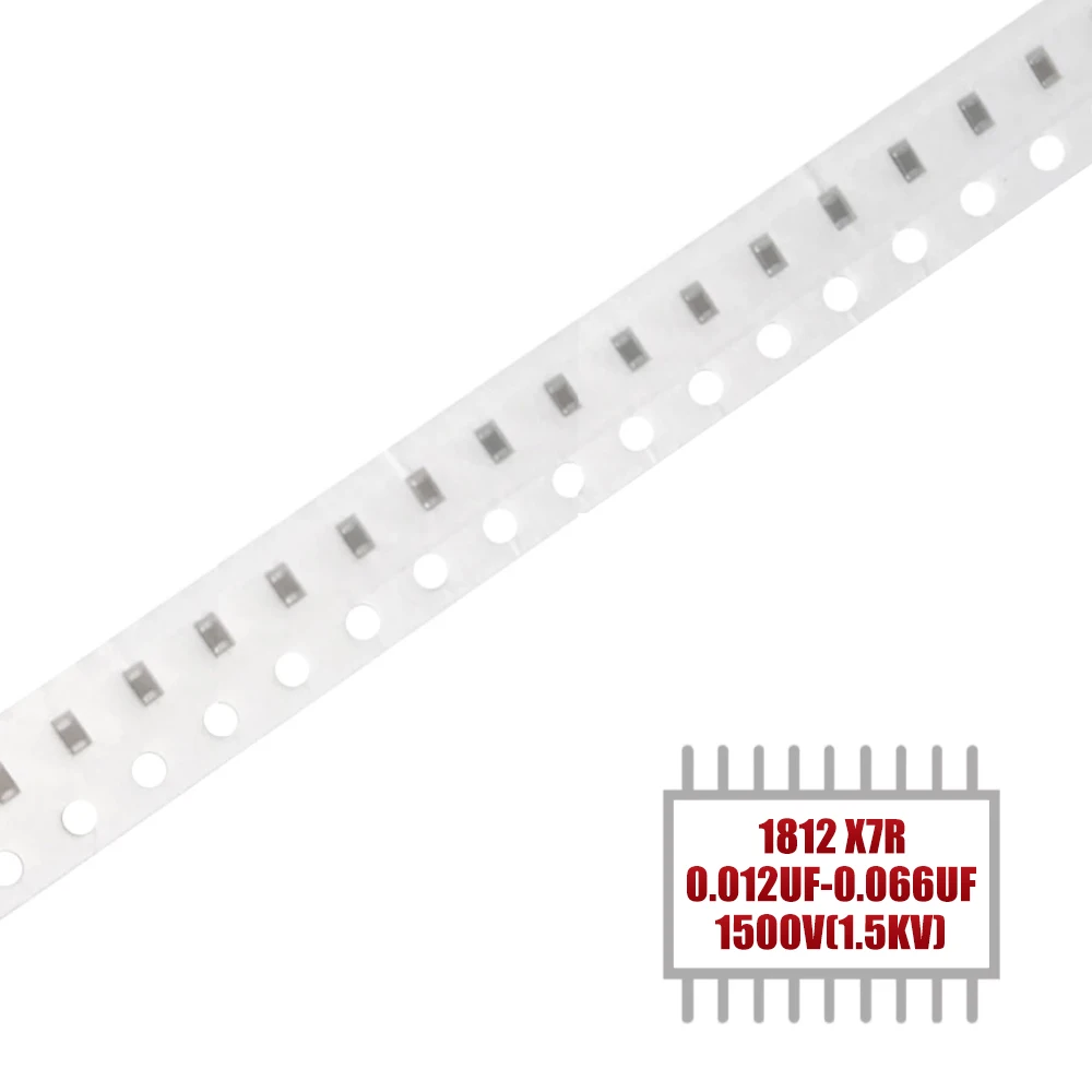 MY GROUP 100PCS 1812 X7R SMD 2000V 470pF~0.033uF MLCC Ceramic Capacitor in Stock