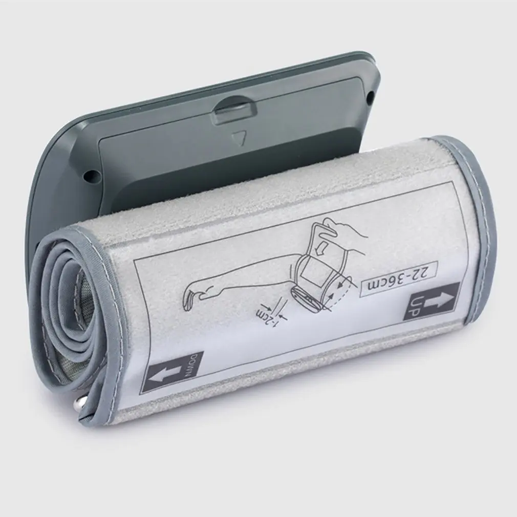 Blood Pressure Monitors Recharge Arm Medical Digital Tensiometer Cuff Portable Irregular Pulse Heart Rate Sphygmomanometer