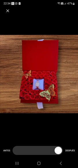 81pcs Three-Layer No Flower Base Rose Flowers Heads Decor gift Box Essential Wedding Bouquet Valentine'S Day Artificial Flower photo review