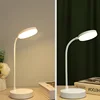 Table Lamp USB Plug Rechargeable Desk Lamp Bed Reading Book Night Light LED  3 Modes Dimming Eye Protection Light Bedside Lamp 1