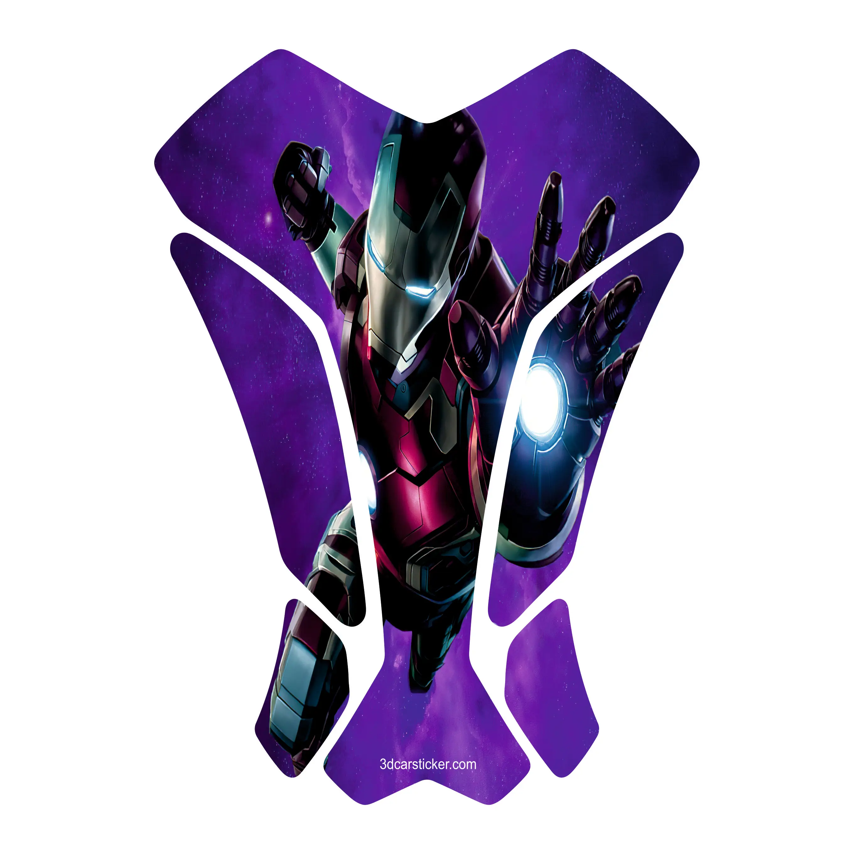 

Tank Pad Fuel Prodector 3D Sticker Decal Motorcycle Gas Protect Helmet Movie Jarvis Iron Comic Ultimate Infinity War
