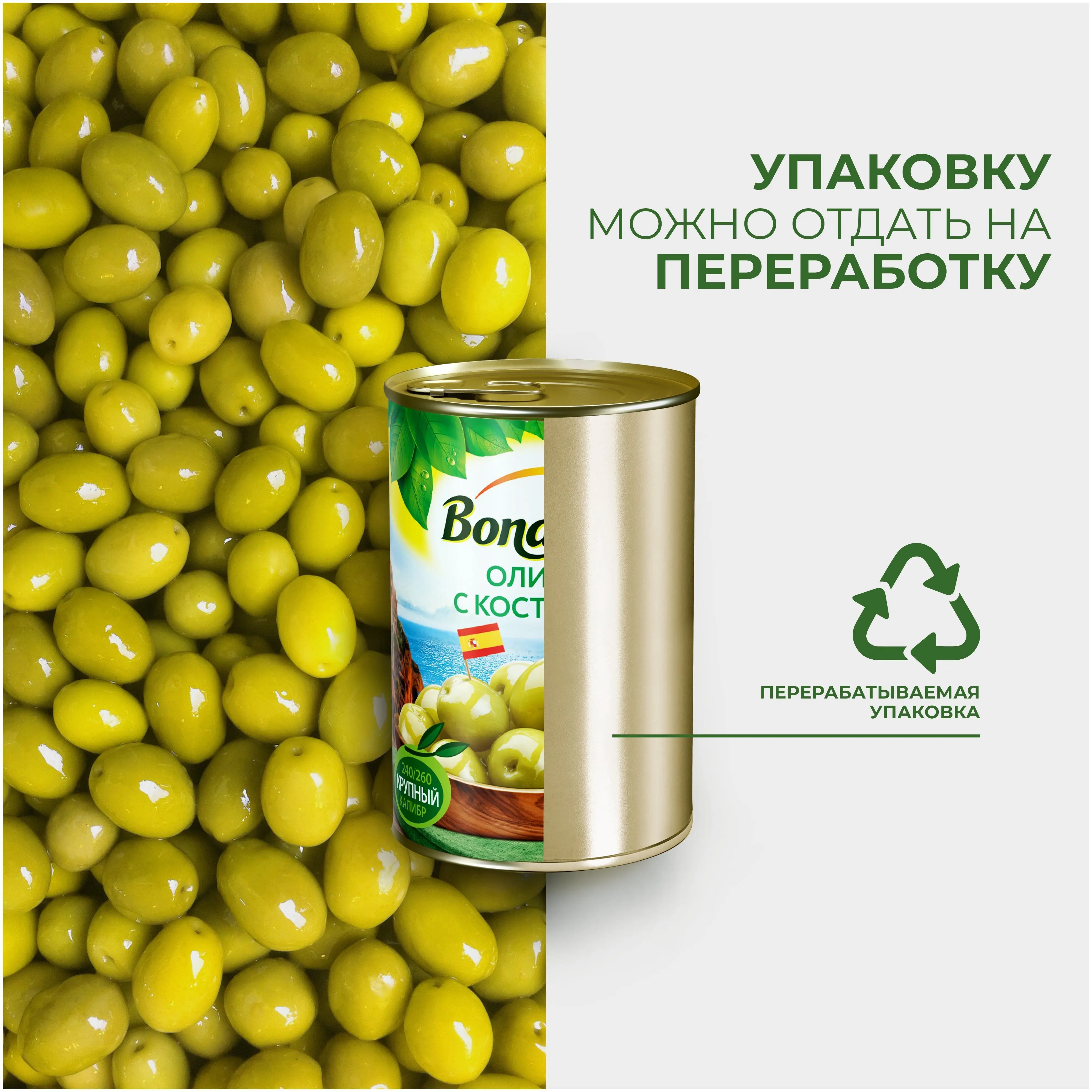 Рисунок 5 - Упаковка 12 банок Маслины Bonduelle