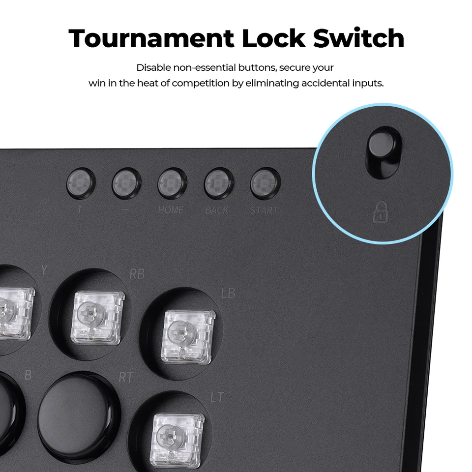 Haute42 M-Ultra Aluminium Alloy Leverless Arcade Stick