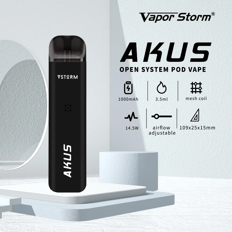 Tanio Vapor Storm Akus Pod zestaw do epapierosa otwarty System sklep