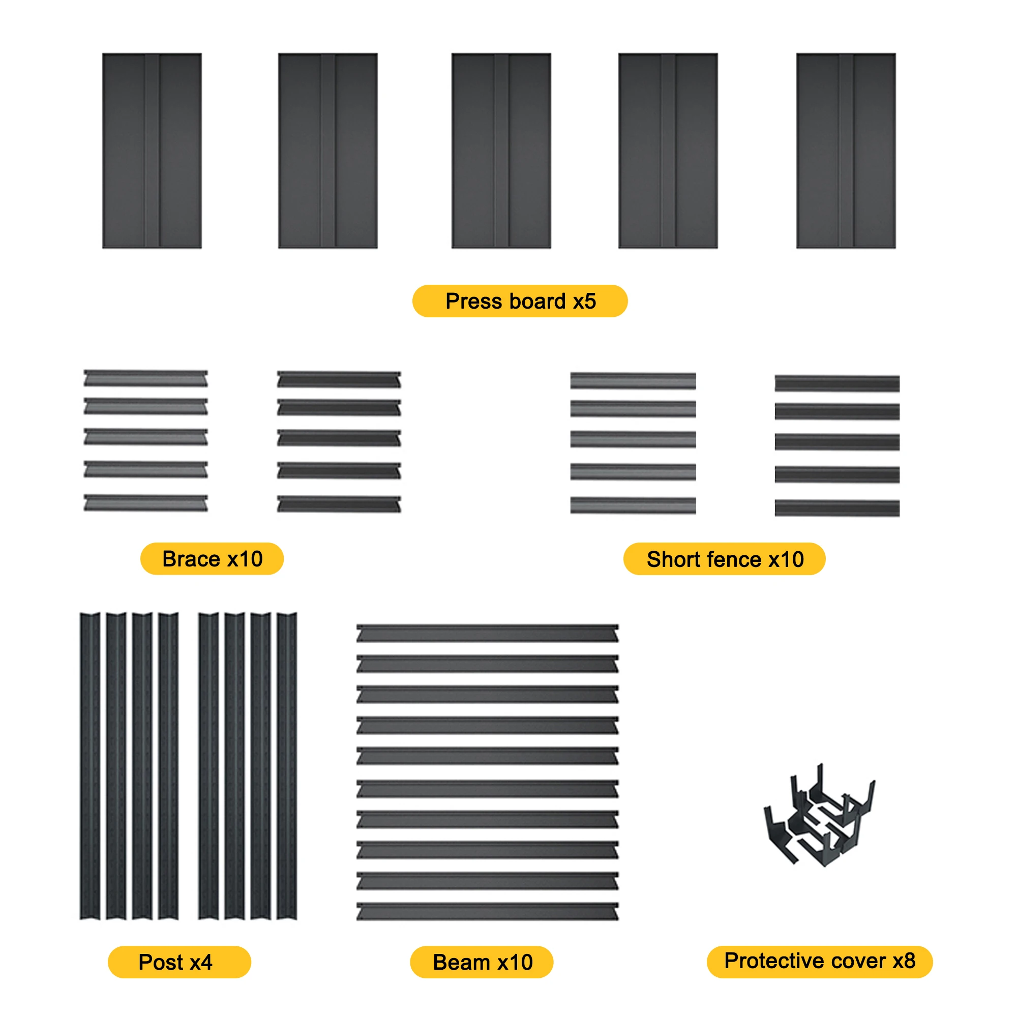 5-Tier Heavy Duty Metal Shelving 2