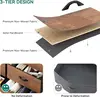 9-Drawer Dresser, Fabric Storage Tower Organizer for Living Room, Hallway, Sturdy Steel Frame, Wooden Top, Easy Pull Fabric Bins 6