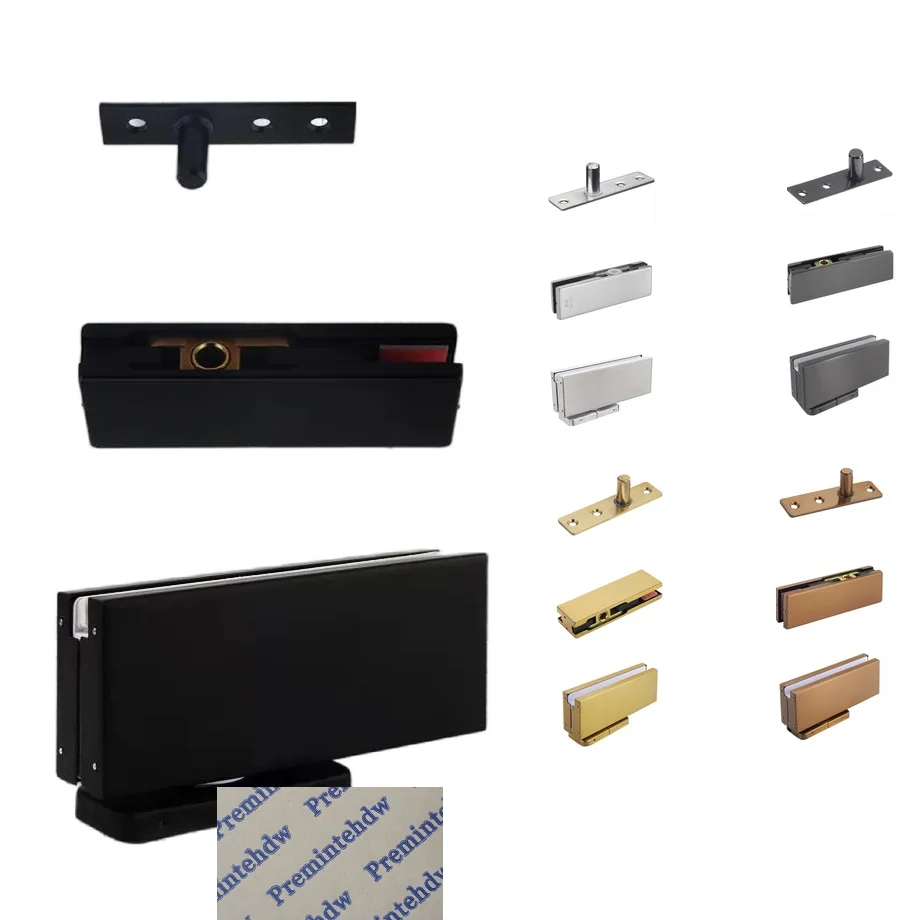 1Set Digging Free Floor Spring Pivot Door Closer Upper Patch Fitting