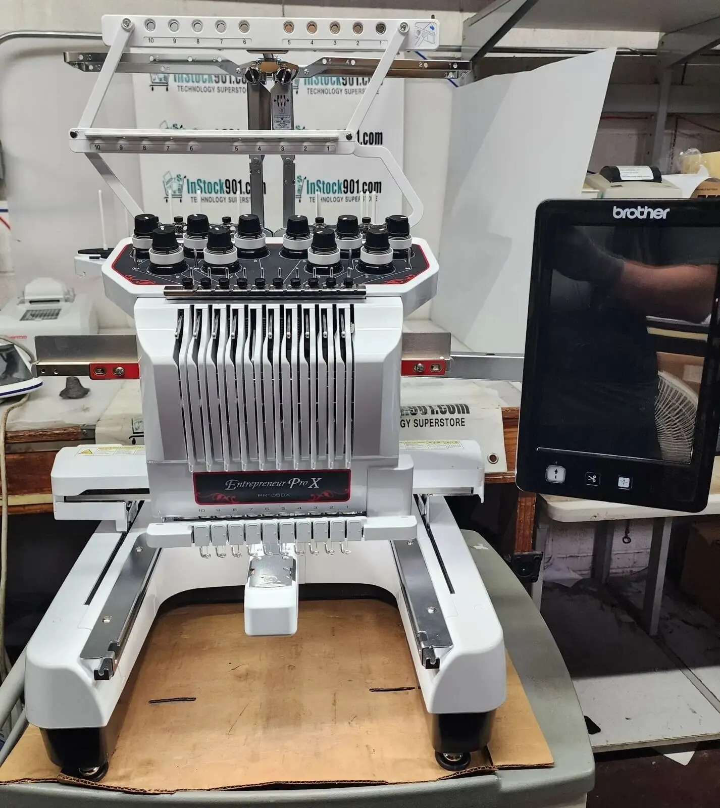 

Промо-продажа, промышленная швейная машина PR1050X с 10 иглами