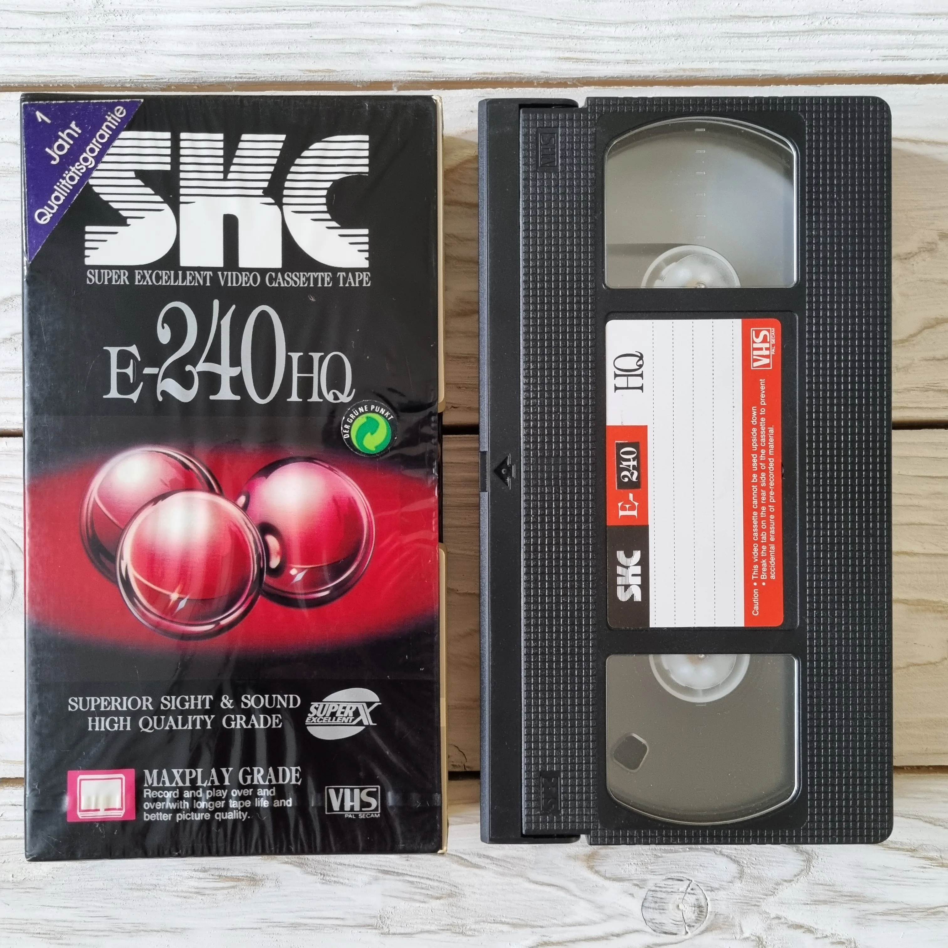 Video cassette VHS SKC E240 used AliExpress