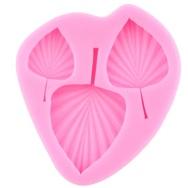 Trópusi Pálma Levél Szilikon Penész Ventilátor Flamingo Monstera Fondant Sütemény Díszítő Szerszámok Cukorkás Csokoládé Gumpaste Penészek - Image 4