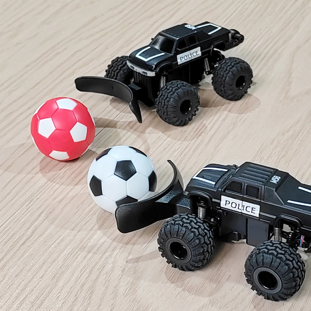 

LDARC M58 1/58 RWD RC mini Monster Car RTR/BNR with ball extention combo remote control car desktop Vehicles Toy ball game