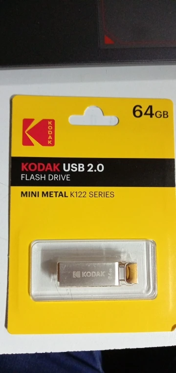 KODAK USB Flash Drive USB2.0 Pendrive Mini U Disk Memory Stick 128GB 64GB 32GB Llave de almacenamiento USB para PC con regalo de cuero photo review