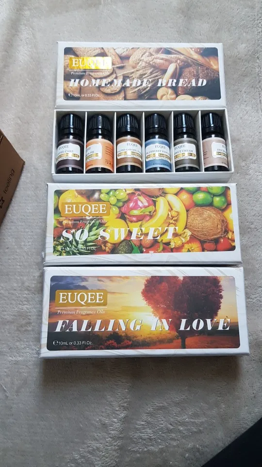 EUQEE 6PCS Fragrance Oils for Men, Men's Pubs Gift Set Premium Fragrance  Oils -10ml-Leather, Sweet Tobacco, Dragons Blood, Sandalwood, Bay Rum