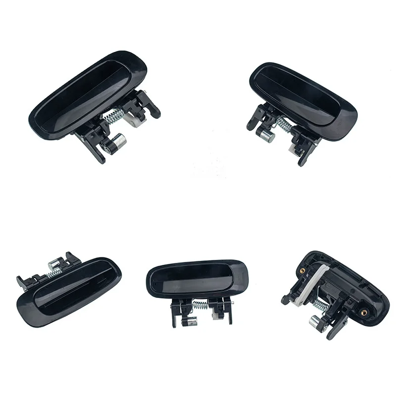 Tirador De Puerta Interior Depo 312-50020-014 Para Toyota Corolla - Lado Conductor Delantero/trasero, Color Cromado/beige, Repuesto OE