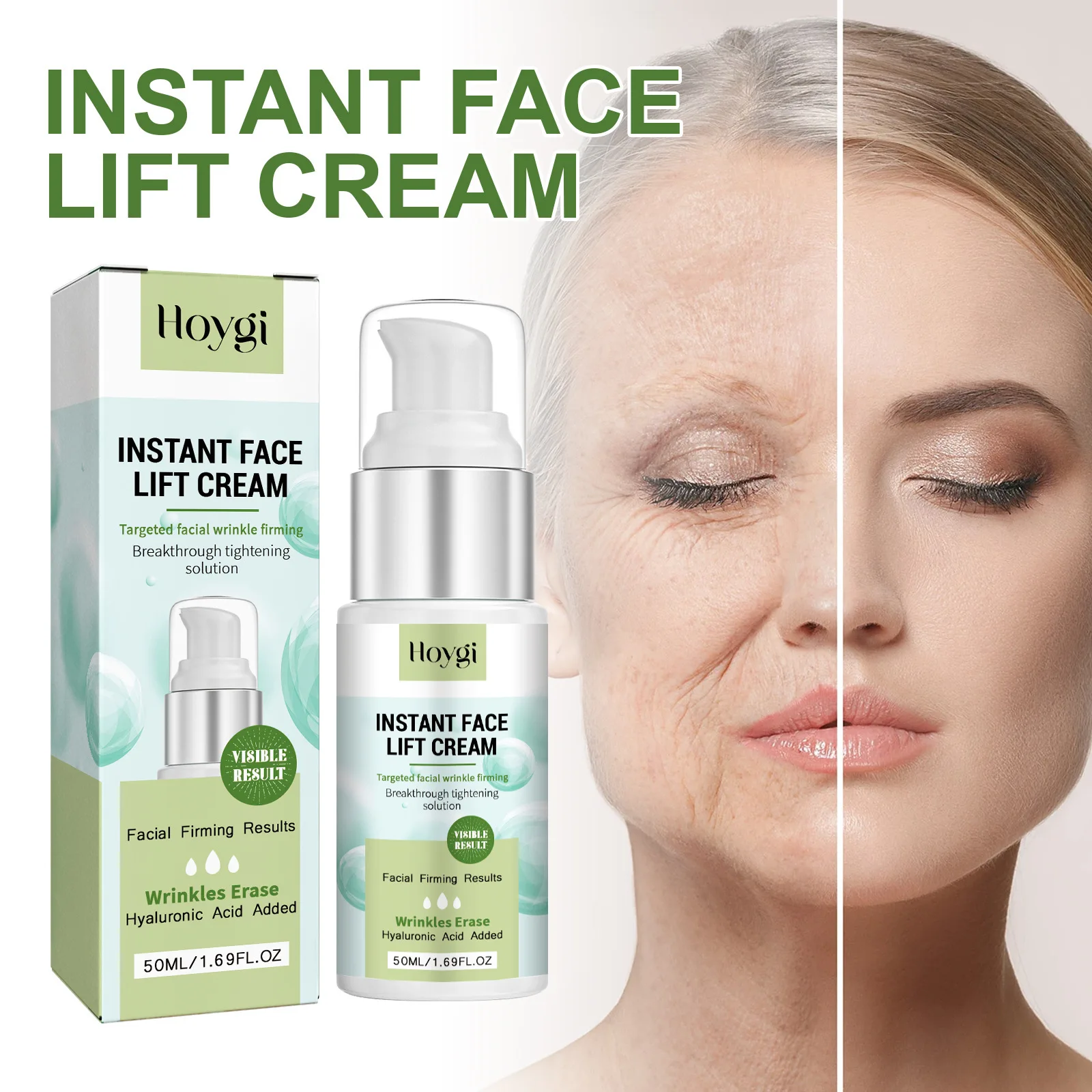 Hoygi 50ml Hyaluronic Acid Moisturizing Face Cream