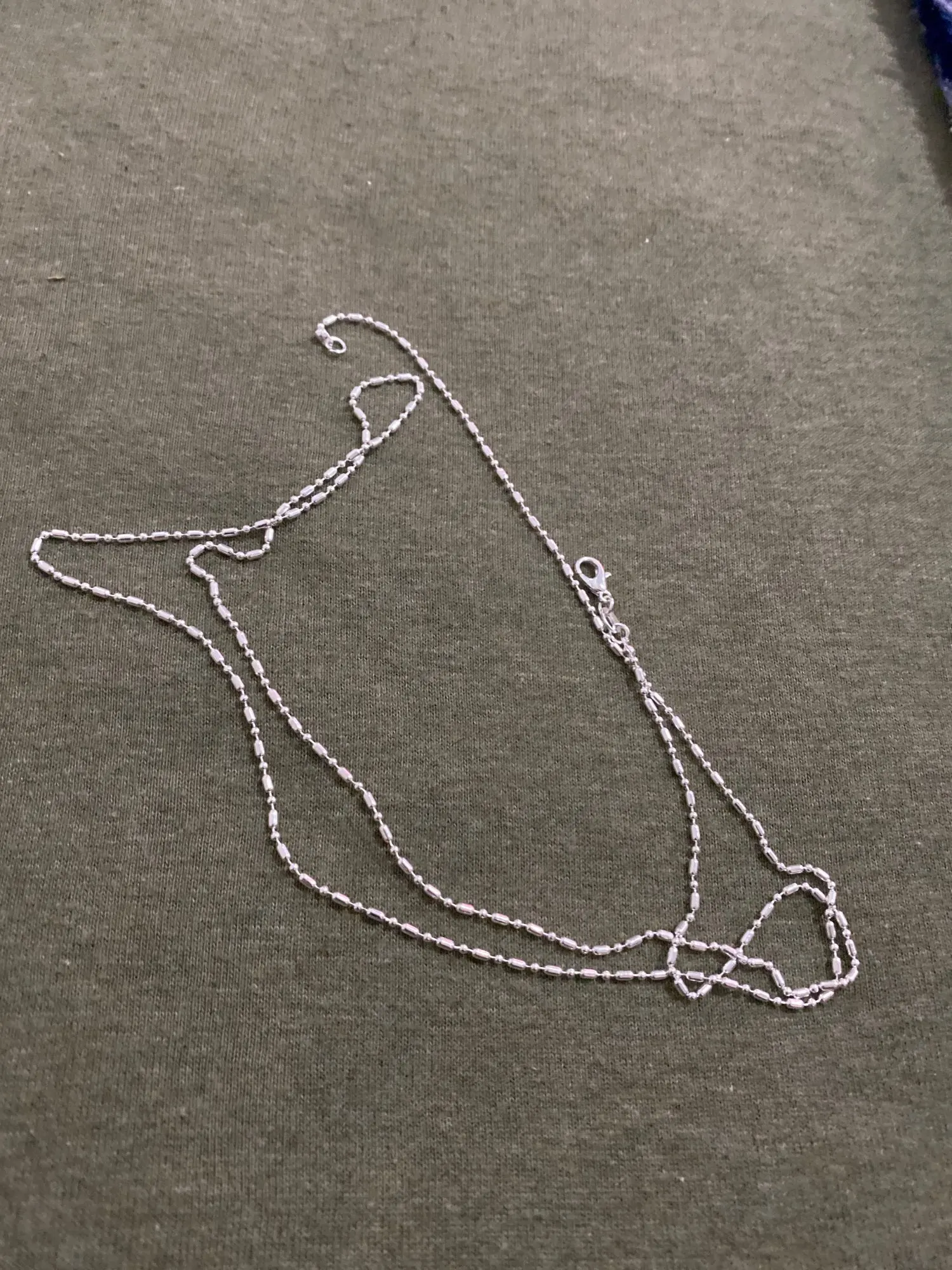 Collar de cadena de plata fina 925 auténtico con cierres de langosta para hombre y mujer, colgante, 10 diseños, 16-30 pulgadas, gran promoción, 100% photo review