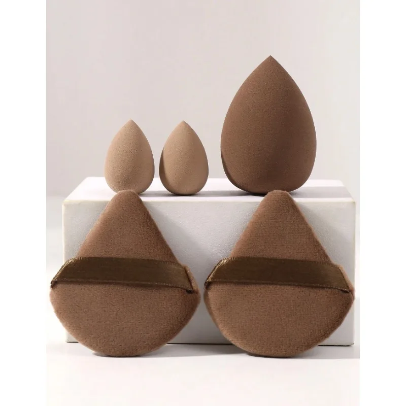 5PCS Makeup Sponge,Suitable for Cream Powder Concealer, Loose Powder makeup applicator Makeup Puff Set 2