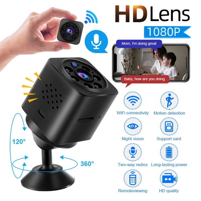 Mini Camera Wireless Wifi 1080P Surveillance Security Monitor Night Vision  Cam