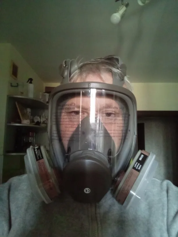 6800 Anti-Fog Full Face Respirator Gas Mask Industrial Painting Spraying Respirator Safety Work Filter Formaldehyde Protection photo review