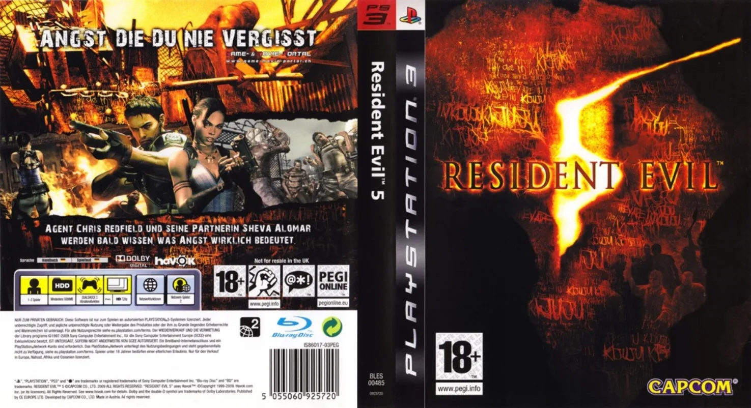 Resident Evil 5 Juego de PS3 usado|Ofertas de juegos| - AliExpress