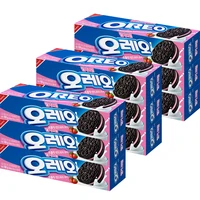 Oreo Strawberry Cream 100g X 9