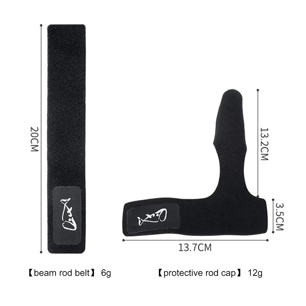 A7c6af9a35ff24fa4b9824851d39f8fd7I Fishing rod elastic protection rod cap special rod strap fishing rod strap set water droplet wheel winding rod strap fishing gea Mallzona