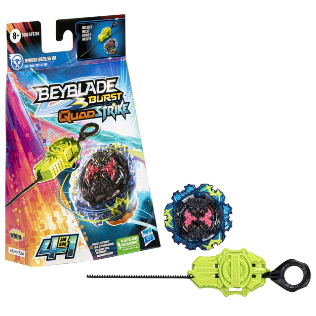 Pião Beyblade Quad Drive Starter Sortido F3338 - Hasbro