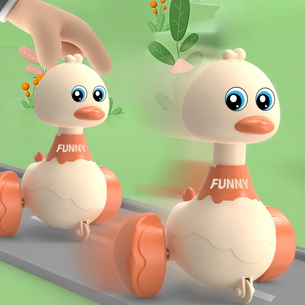 푸시 타입  장난감 자동차, 풀백 관성 자동차, 6-18 개월 용, 생일 선물용