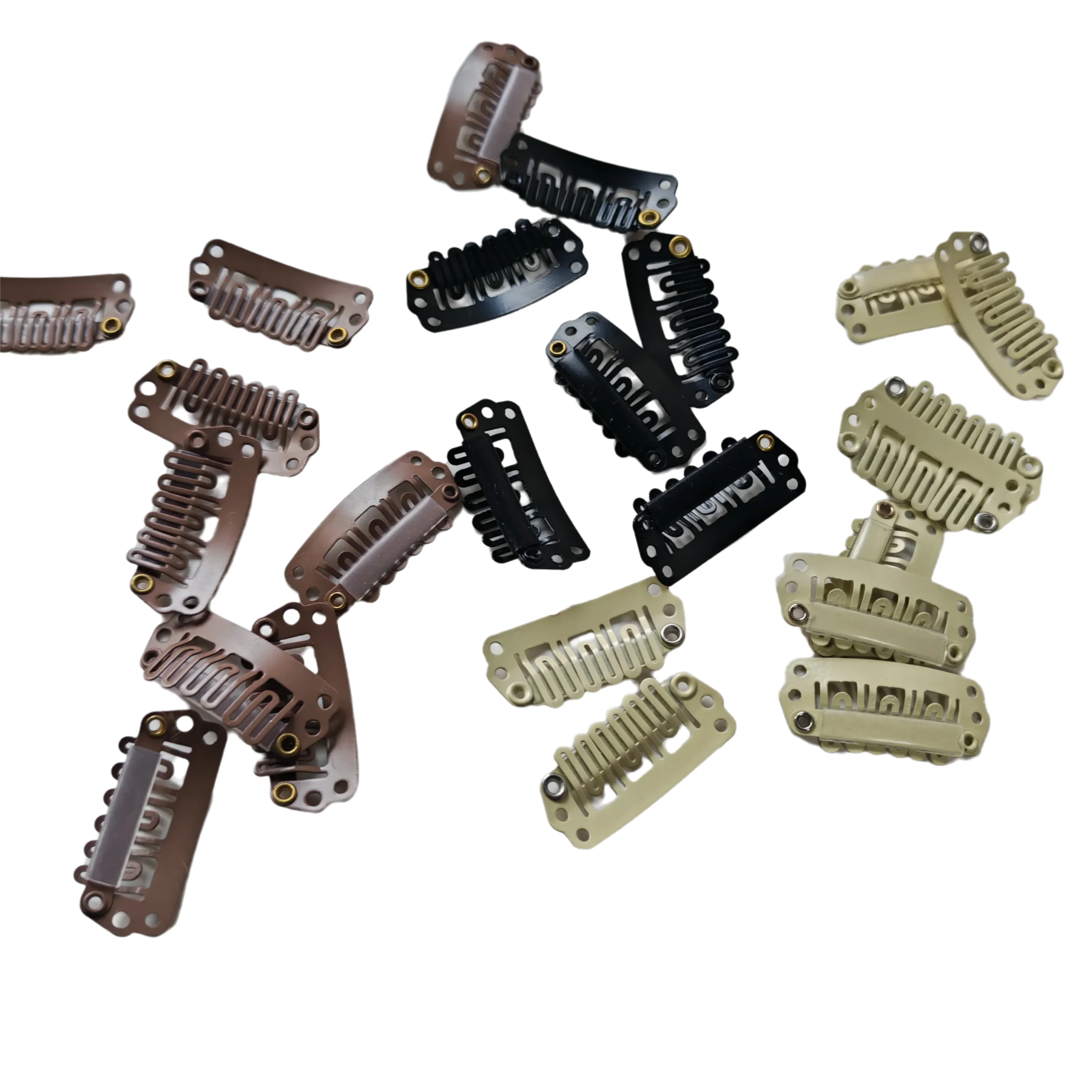 Moresoo U-Shape Snap Clips For Hair Extensions 100PCS Clips Ins For Hair Ext Clips For Women Hair Extensionsnsions_voghion.com